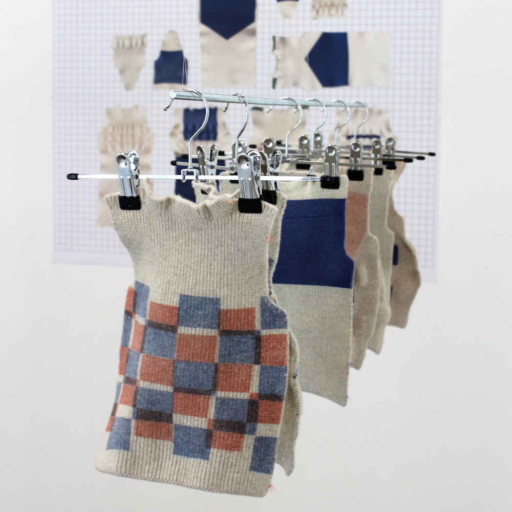 Detail of knit – designed by Julie Behaegel